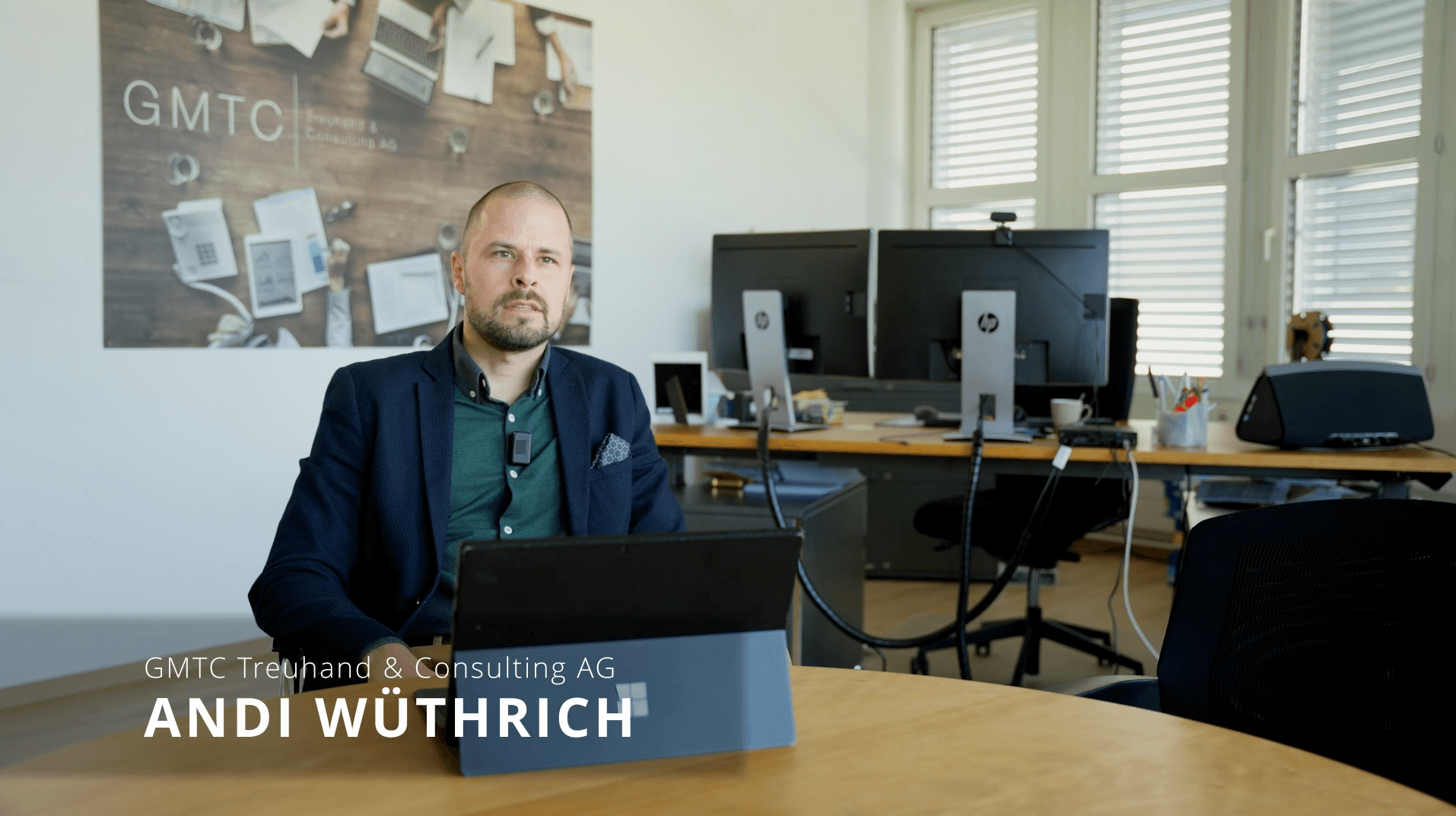 Andi Wüthrich, Geschäftsführer GMTC Treuhand