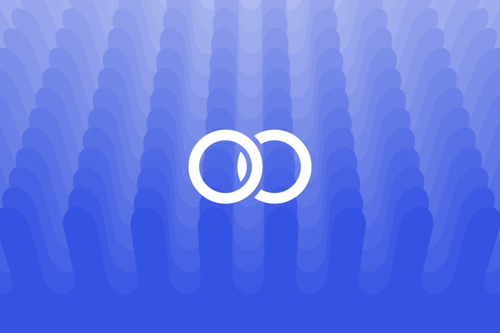 Hoop logo on a blue background – product update December 2025