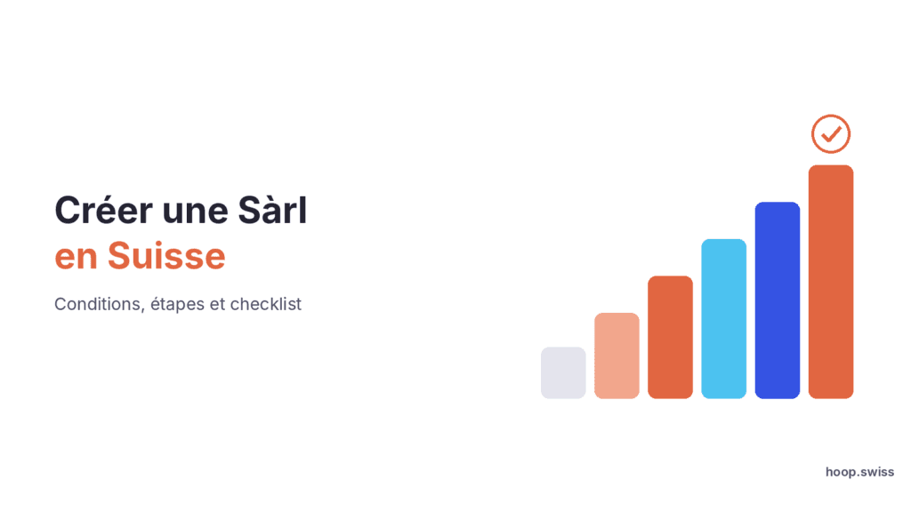 Illustration abstraite – créer une Sàrl en Suisse