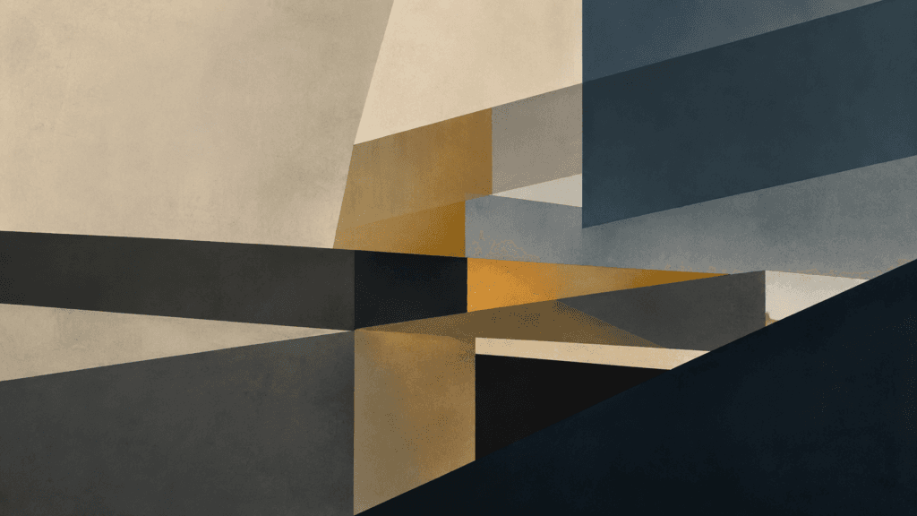 Abstrakte Illustration – Aktienregister, Handelsregister und Transparenzregister im Vergleich